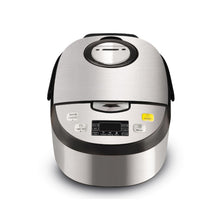 Load image into Gallery viewer, LummeHome Multifunctional Digital Rice Cooker — 7 Preset Rice Menus, Steamer, Slow Cooker & Keep-Warm, Stainless Steel, 5L
