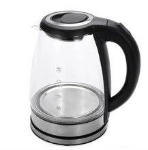 Load image into Gallery viewer, Lumme Glass Electric Kettle 1.8L with LED Lighting
