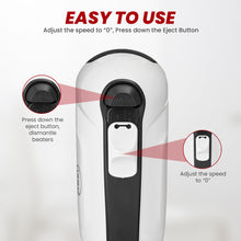 Load image into Gallery viewer, Lumme Hand Mixer with Storage Box