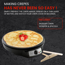 Load image into Gallery viewer, Lumme 12-Inch Crepe Maker