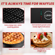 Load image into Gallery viewer, Lumme Waffle Maker