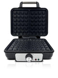 Lumme Double Waffle Maker With Adjustable Temp Knob