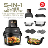 LummeHome 5-in-1 Glass Air Fryer